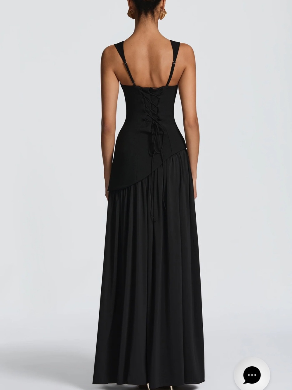[Read description] BabyBoo: TULLULAH MAXI DRESS - BLACK - Picture 4 of 9